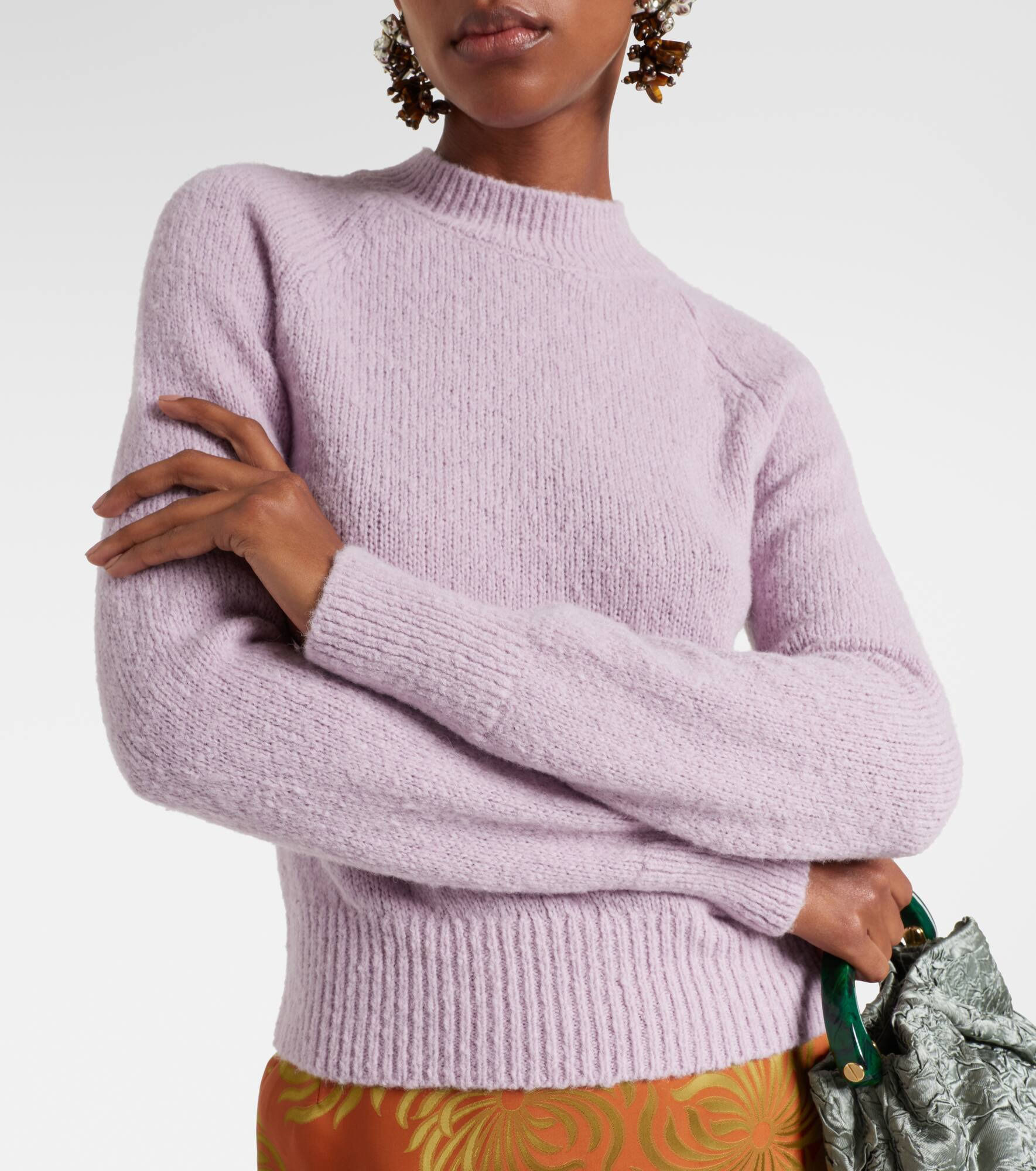 Wool-blend sweater - 5