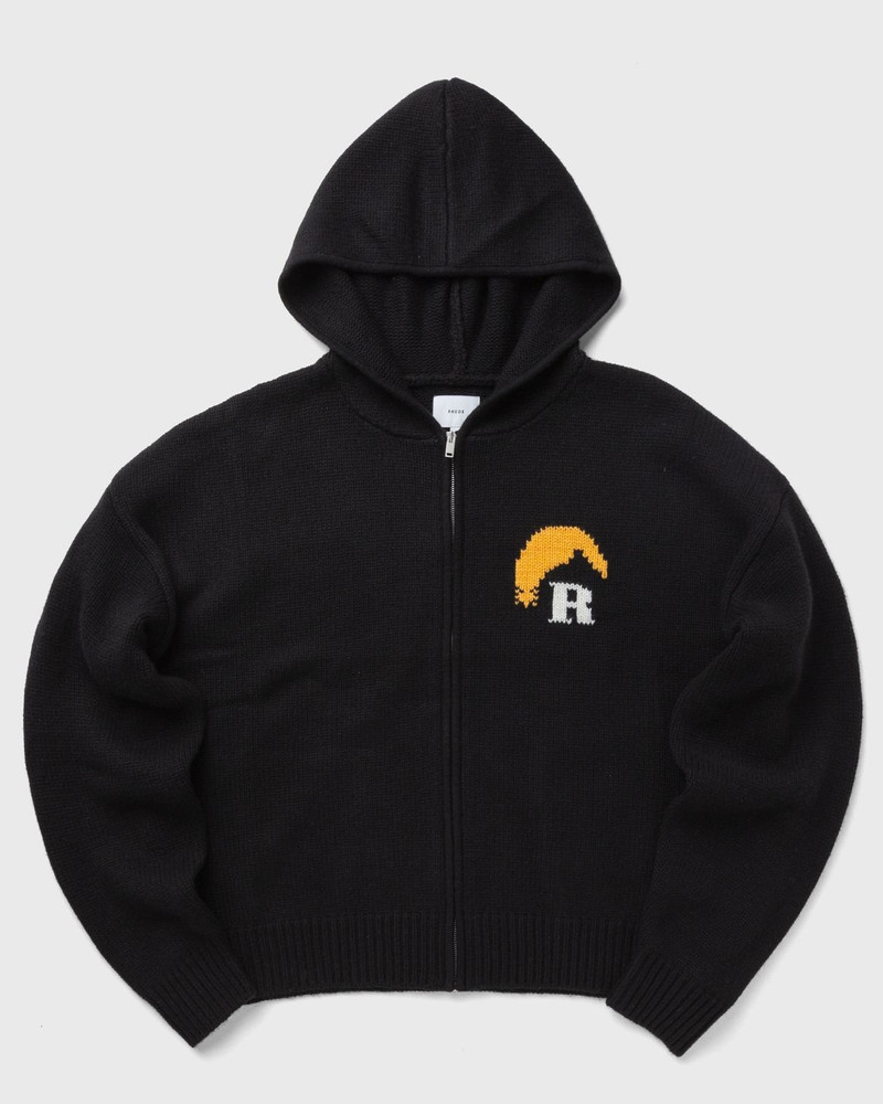 MOONLIGHT KNIT ZIP-UP HOODIE - 1