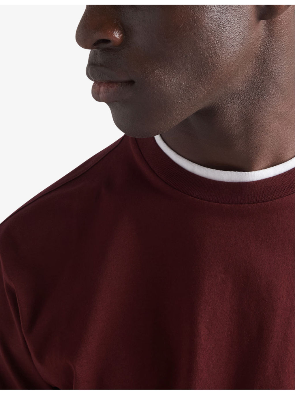Boxy-fit layered cotton T-shirt - 5