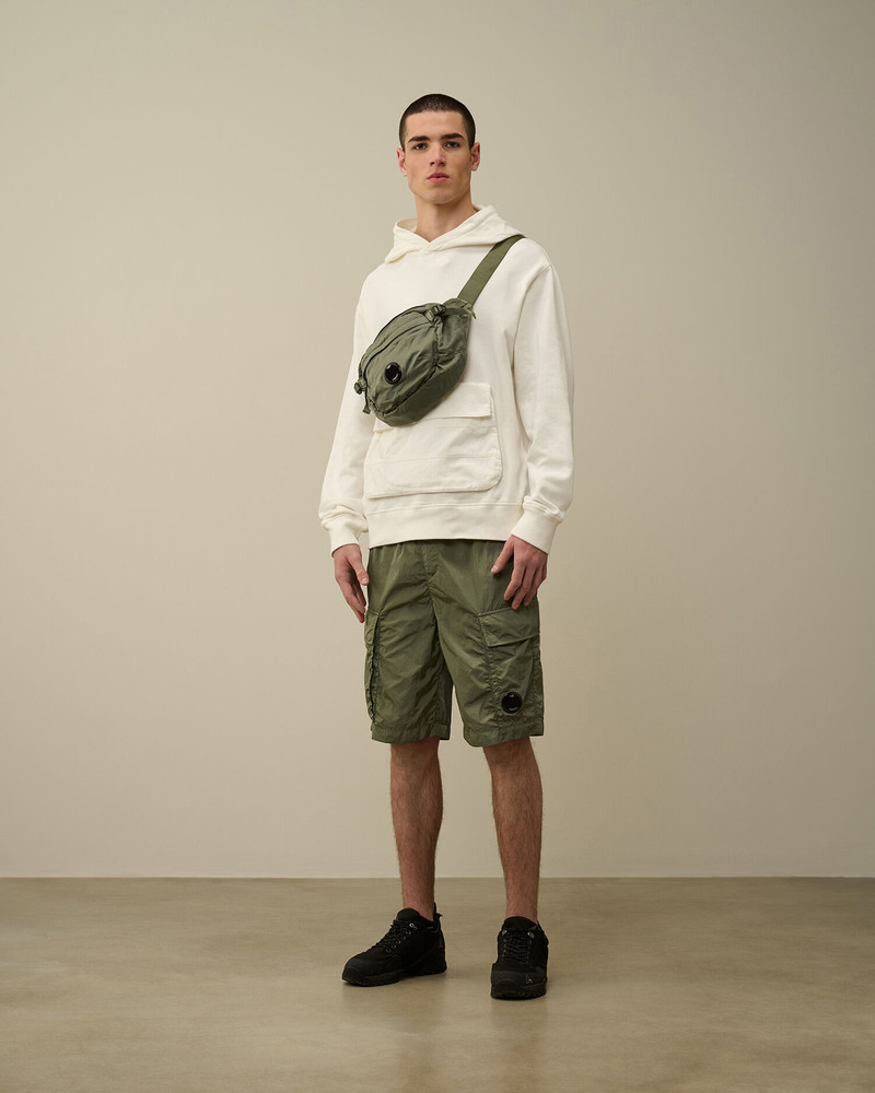 Cotton Fleece Mixed Hoodie 6