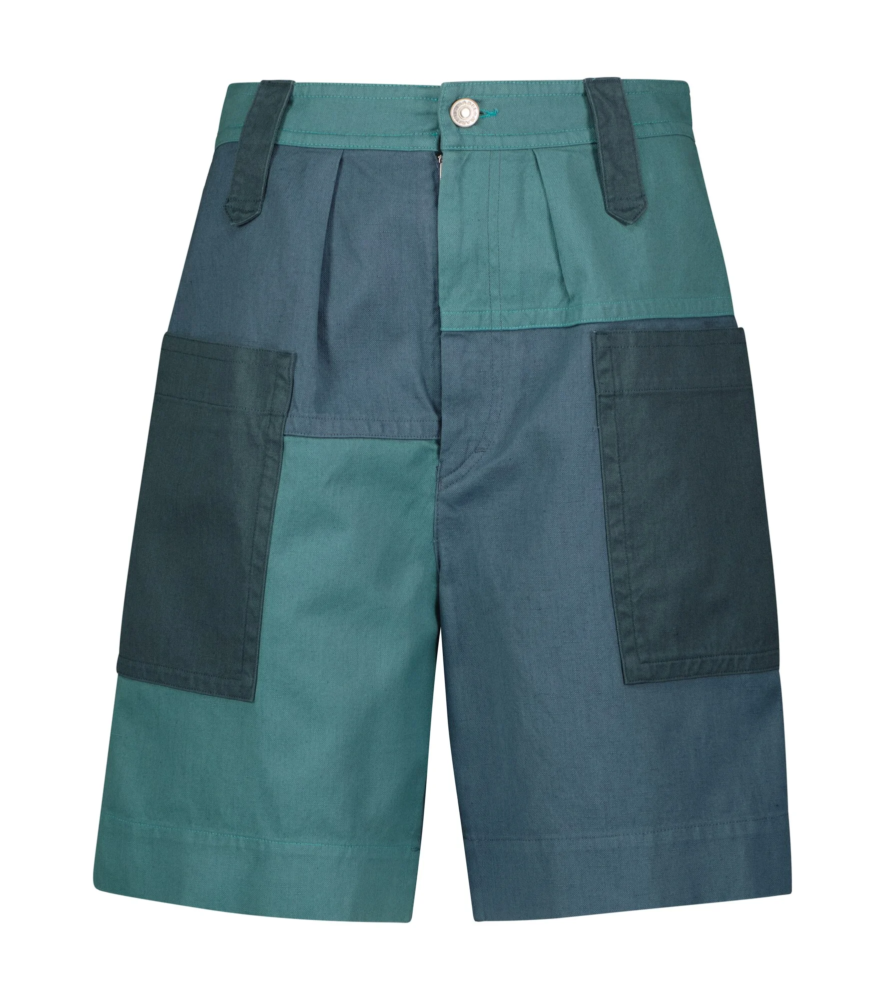 Kalerna cotton and linen shorts - 1