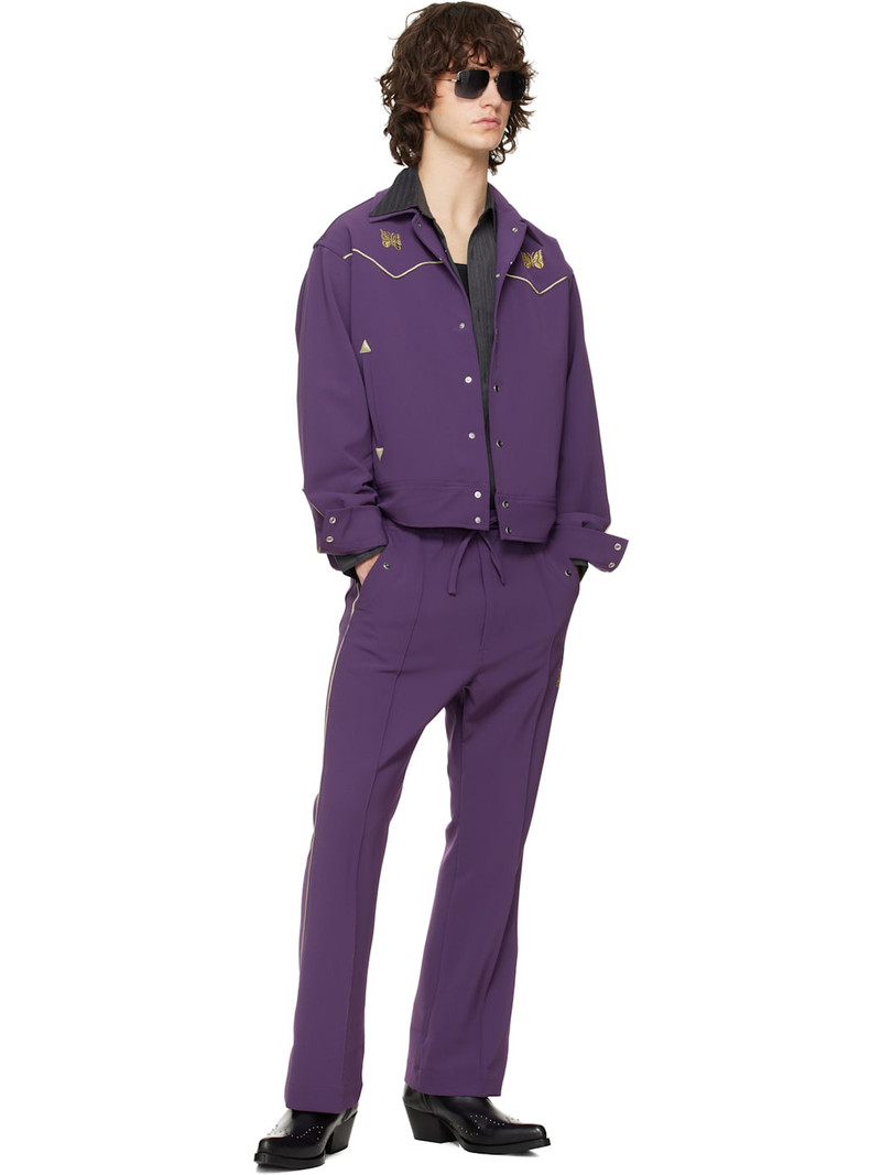 NEEDLES Purple Piping Cowboy Lounge Pants outlook