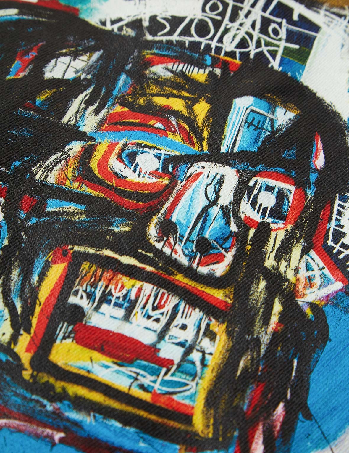 EVISU x Jean Michel Basquiat "Untitled" Denim Shirt Jacket - 11