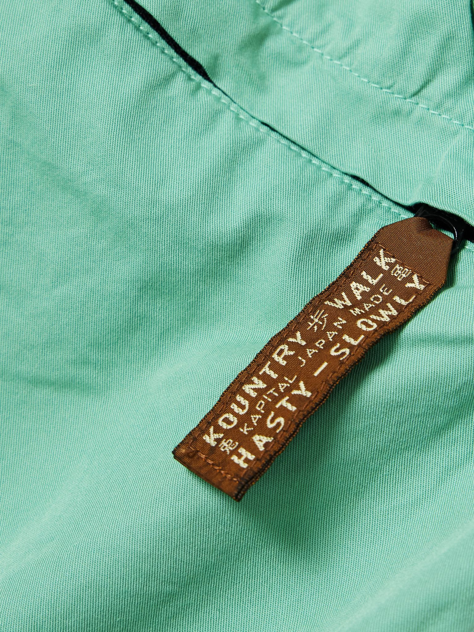 Easy Wide-Leg Belted Cotton-Twill Shorts Green - 6