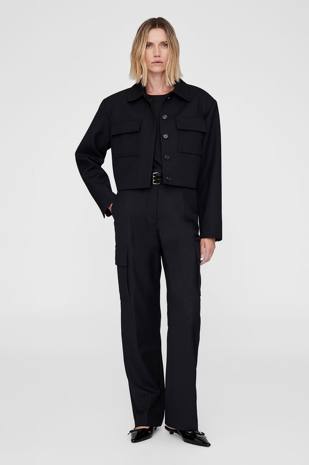 Dayton Cargo Pant - Black - 5