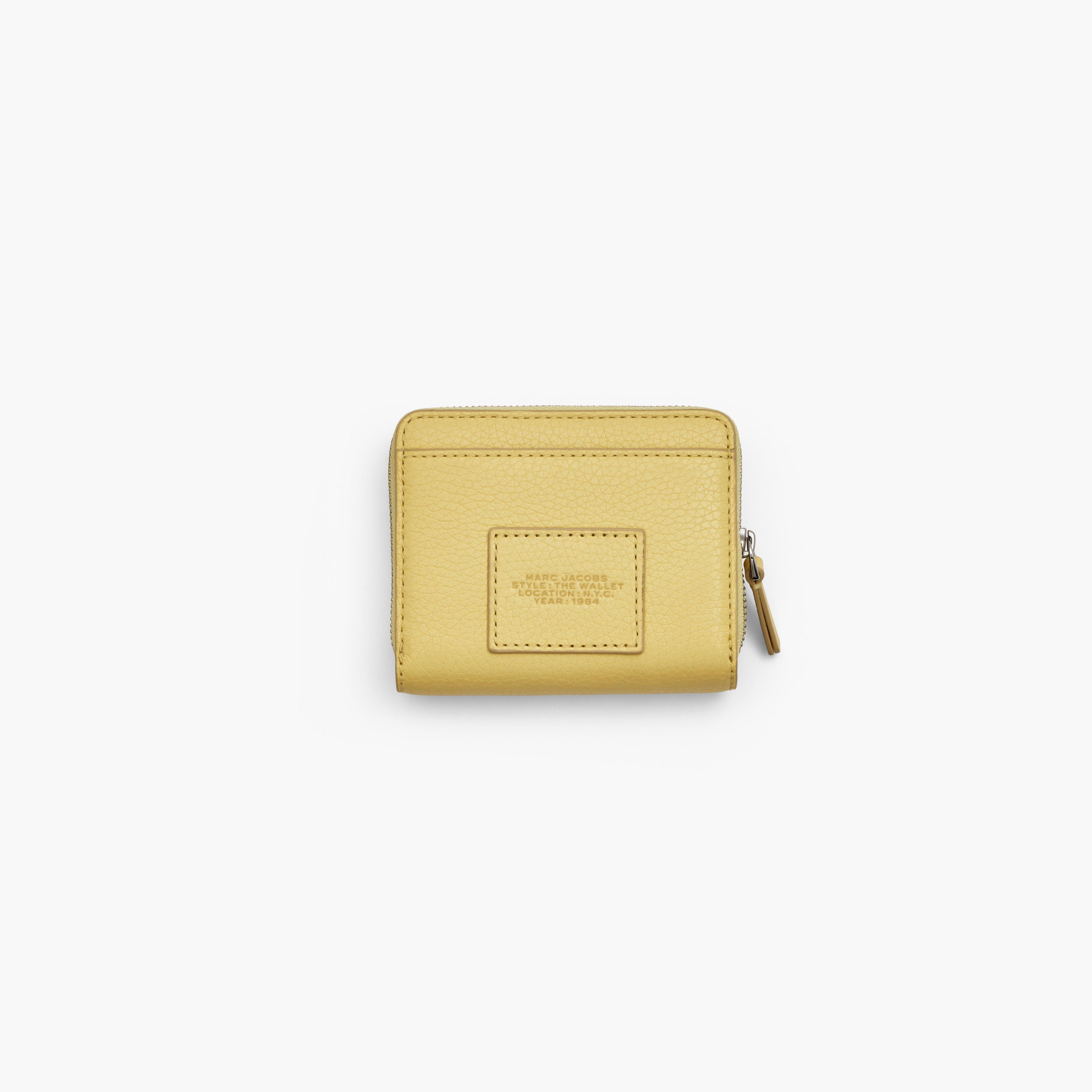 THE LEATHER MINI COMPACT WALLET - 3