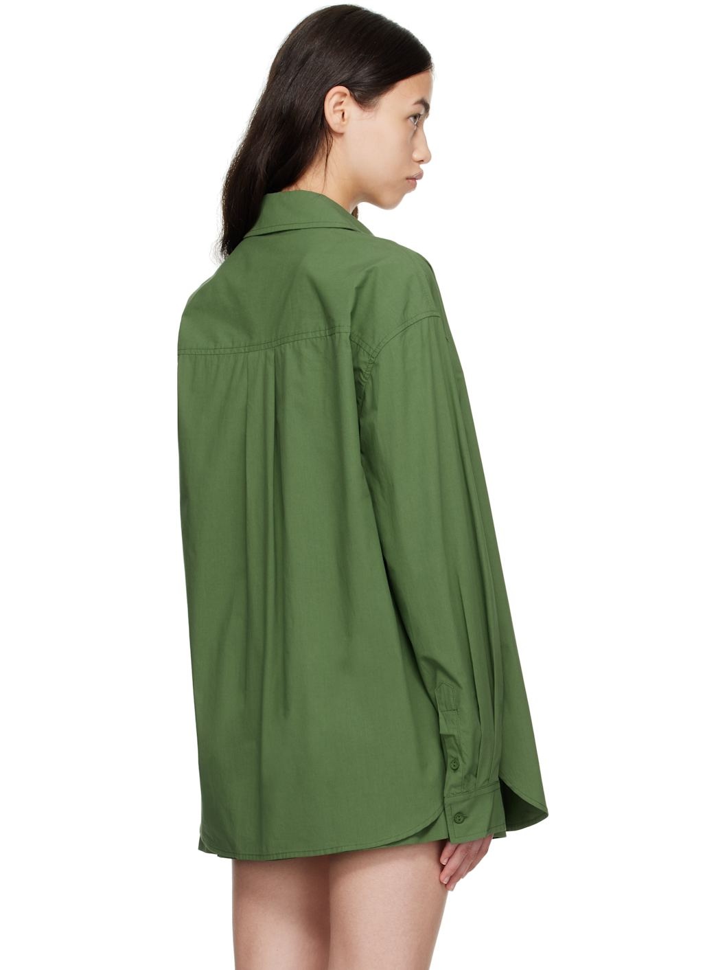 Green Relaxed Shirt - 3
