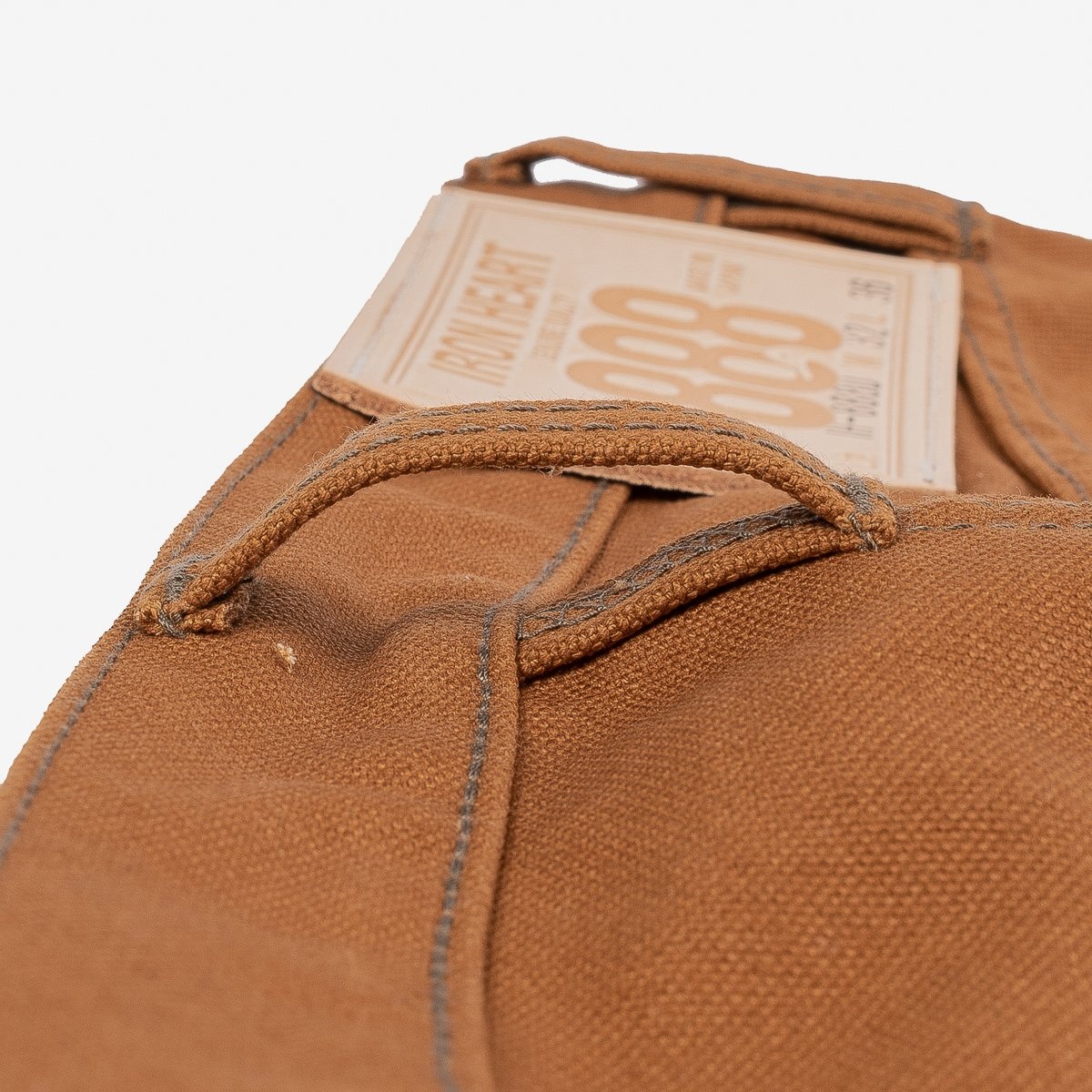 IH-888D 17oz Duck Relaxed Taper Brown - 9