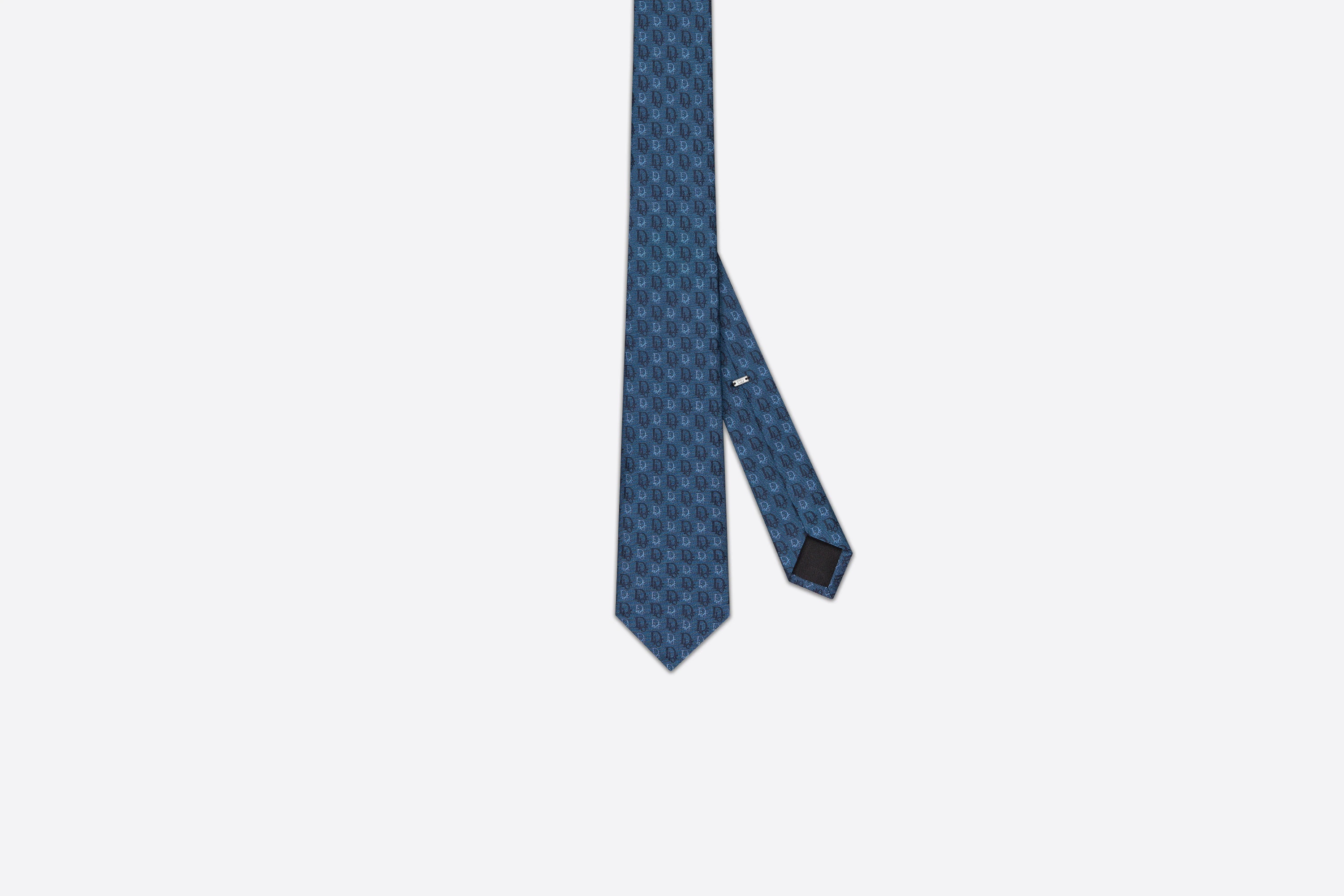 Micro Dior Oblique Tie - 1