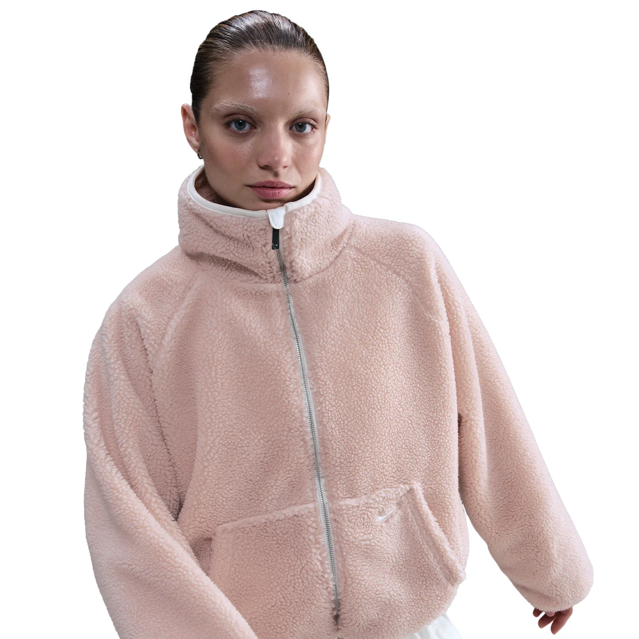 Nike Womens Nike NSW Street Sherpa Jacket - 1