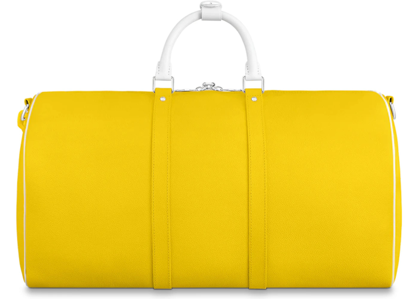 Louis Vuitton Keepall Bandouliere with Acetate Chain 55 Monogram Yellow - 2