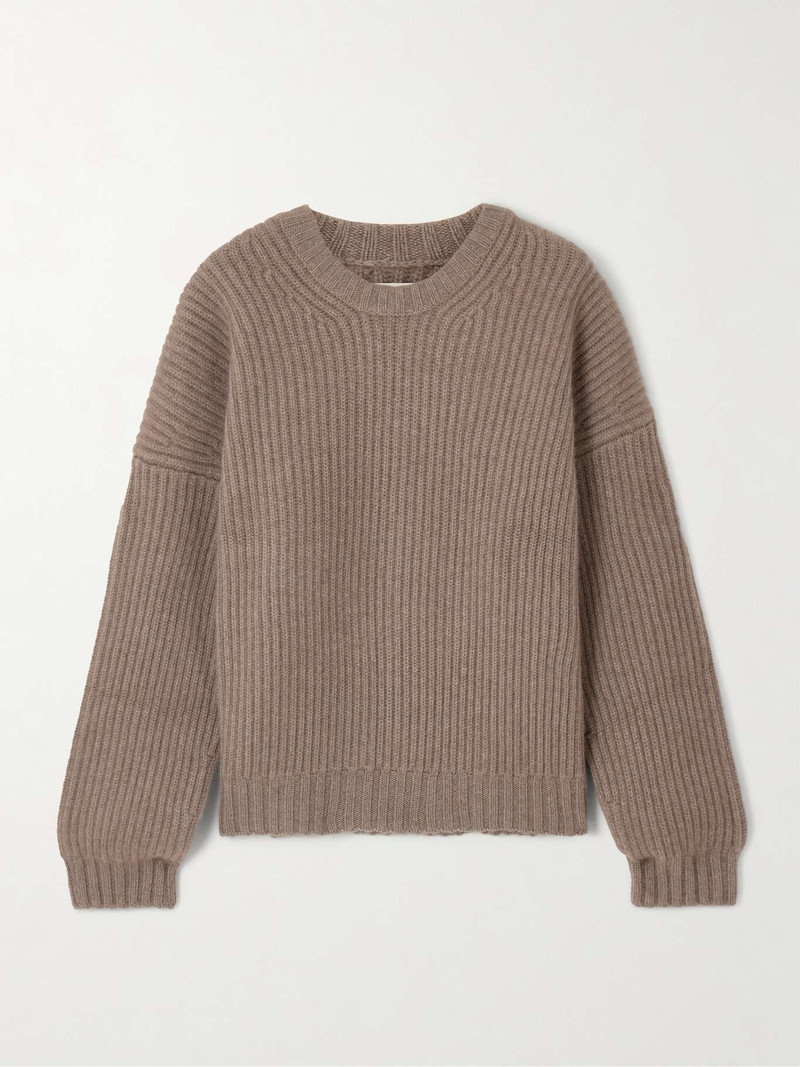 Manuela ribbed cashmere sweater - 1