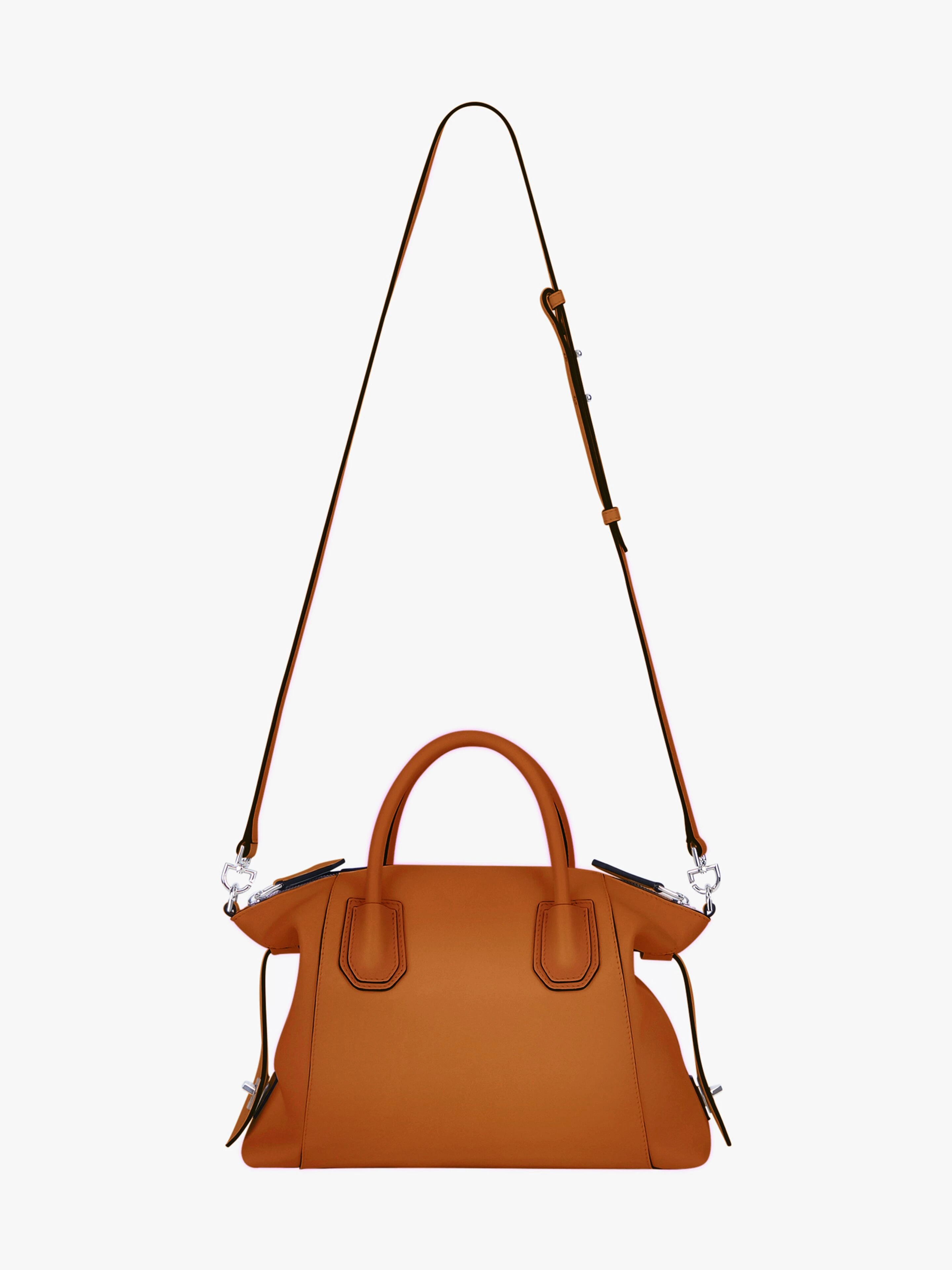 SMALL ANTIGONA SOFT BAG IN SMOOTH LEATHER - 3