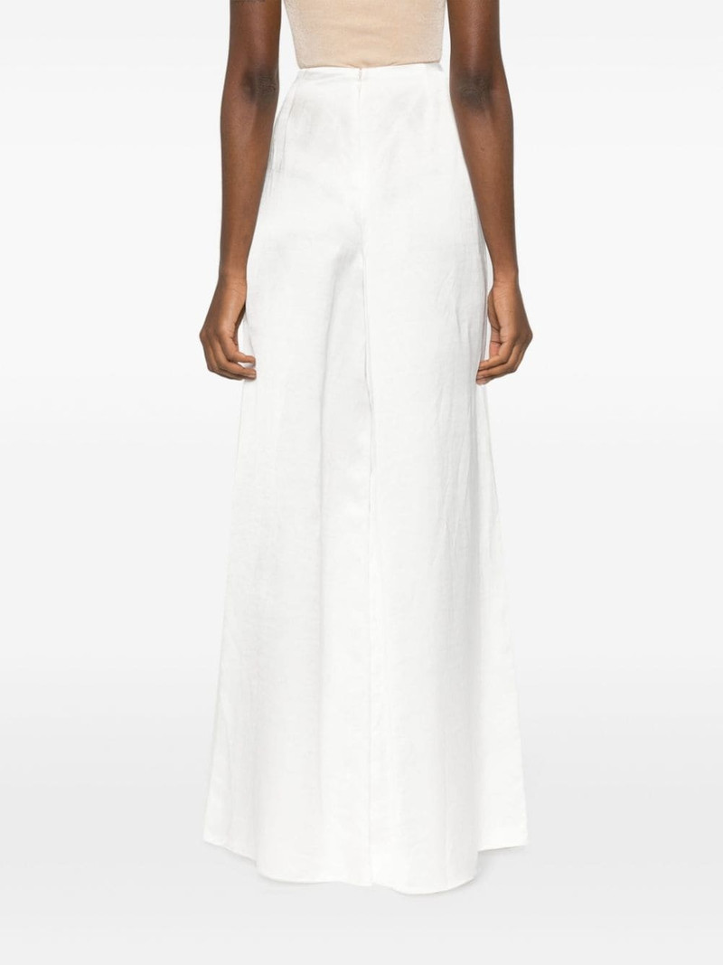satin wide-leg trousers 4