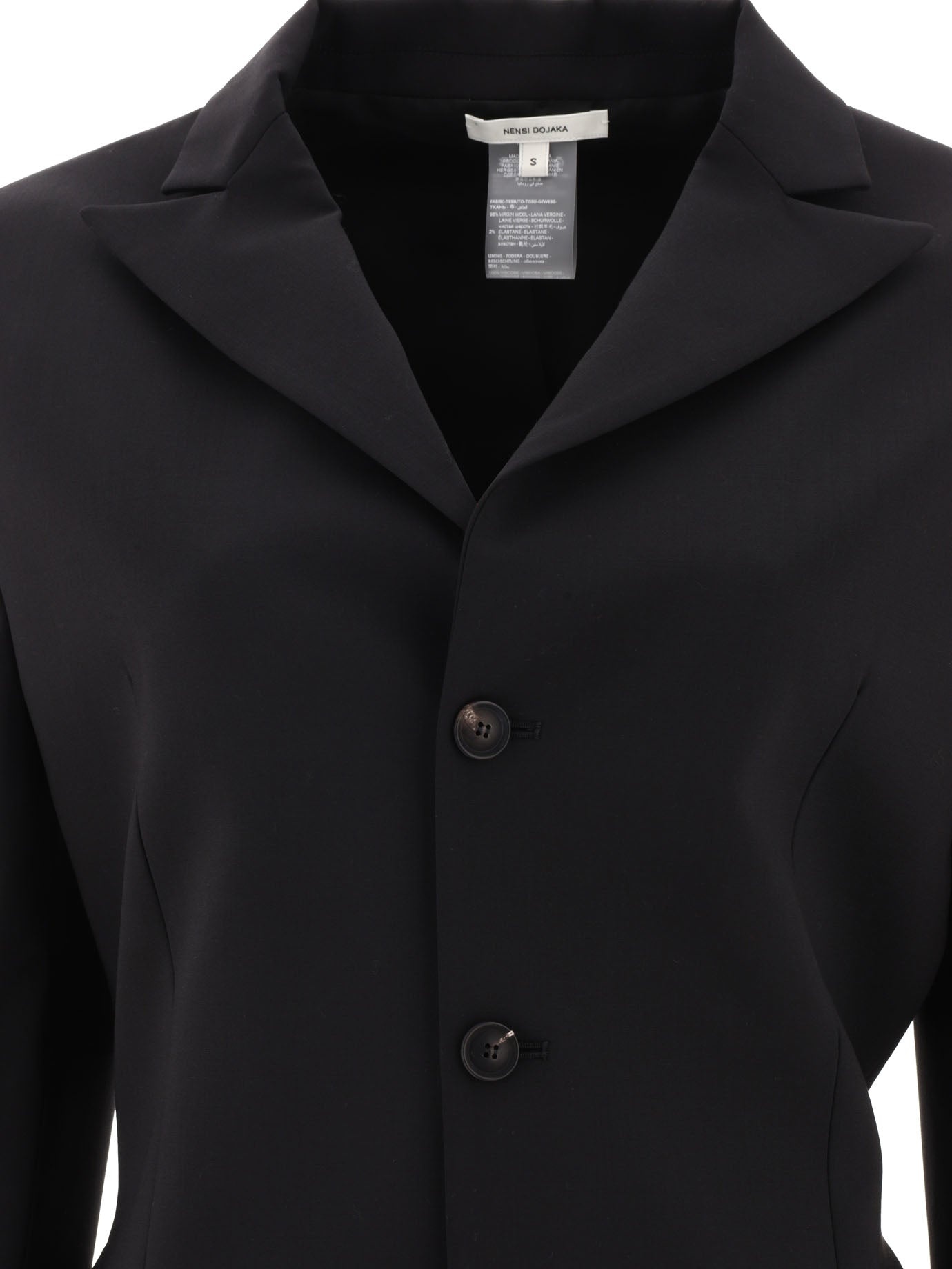 Nensi Dojaka "serge" Tailored Belted Jacket - 3