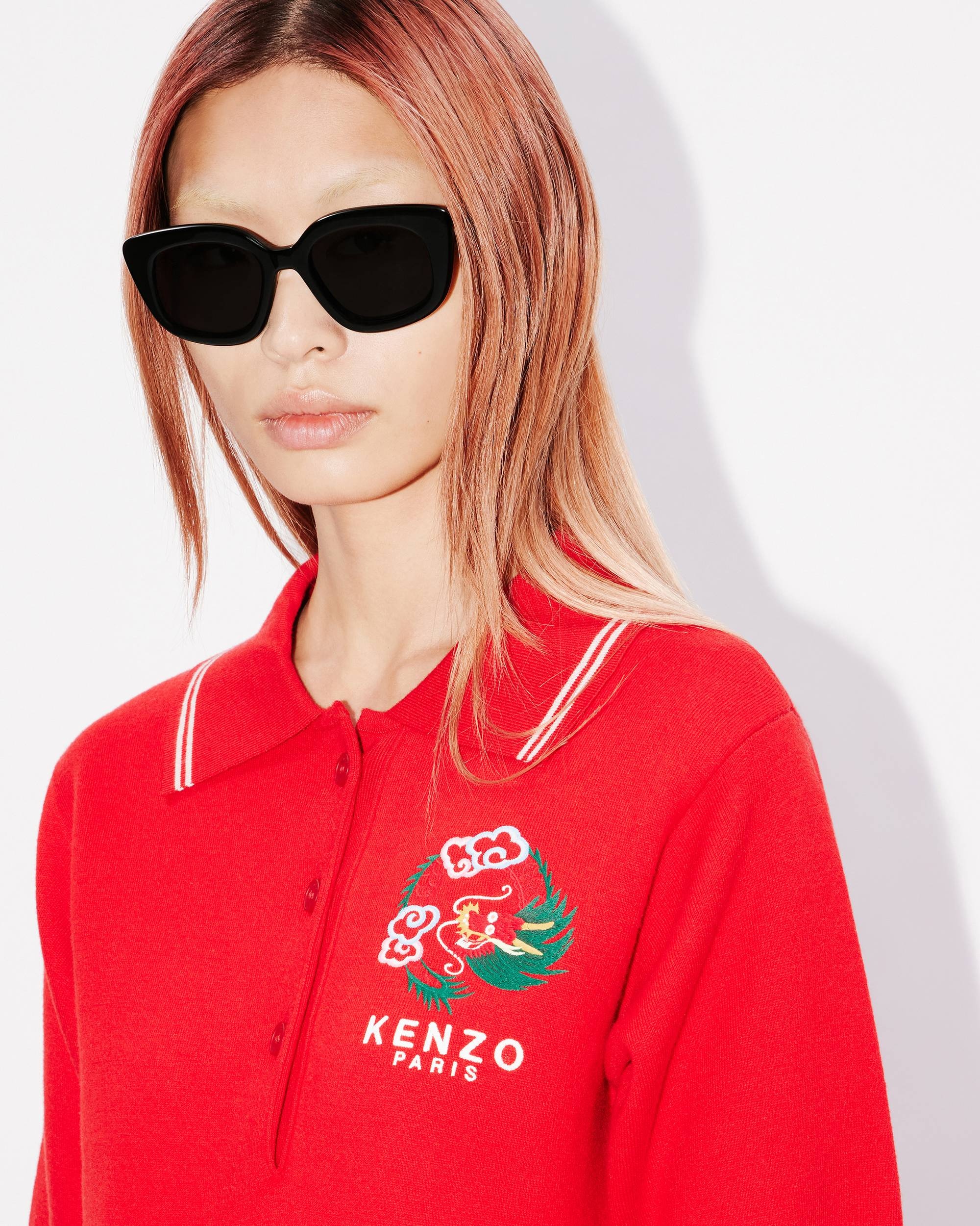 'Year of the Dragon' polo dress - 6