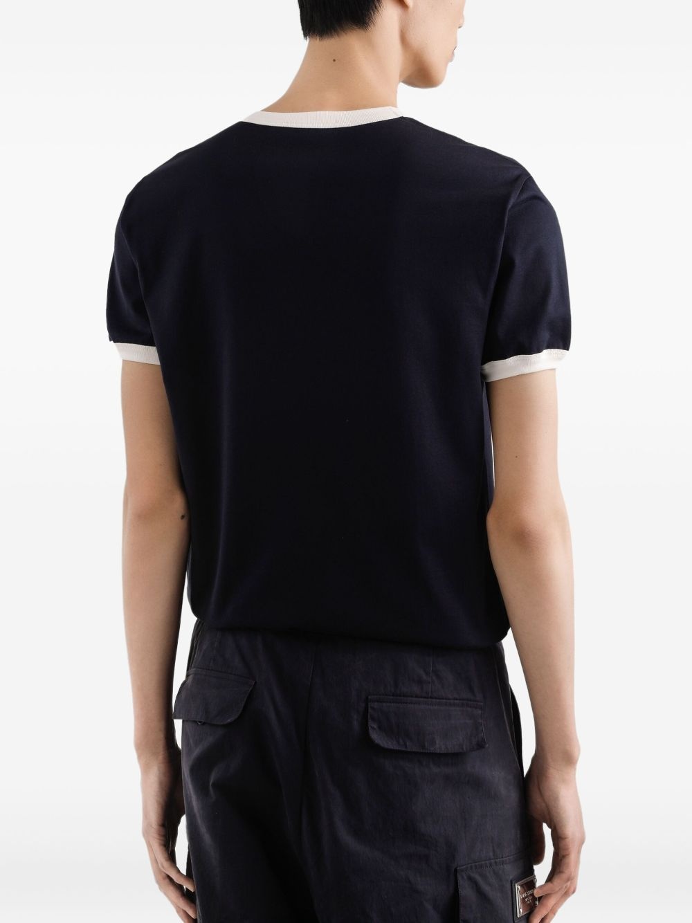 logo-print crew-neck T-shirt - 4