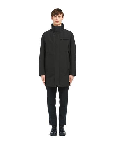 Prada Technical fabric raincoat outlook