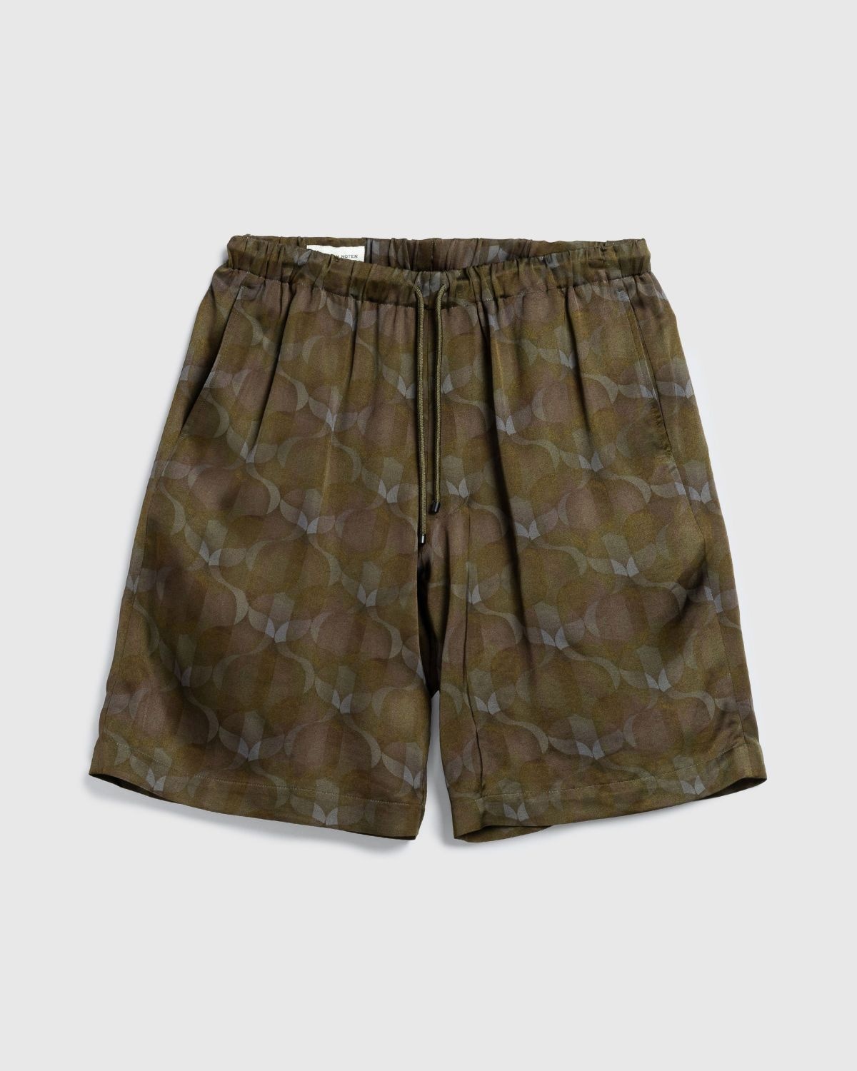 Dries van Noten – Piperi Shorts Khaki/Ombre - 1