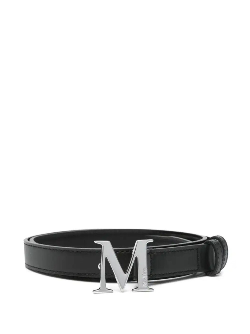 Max Mara logo-buckle belt outlook