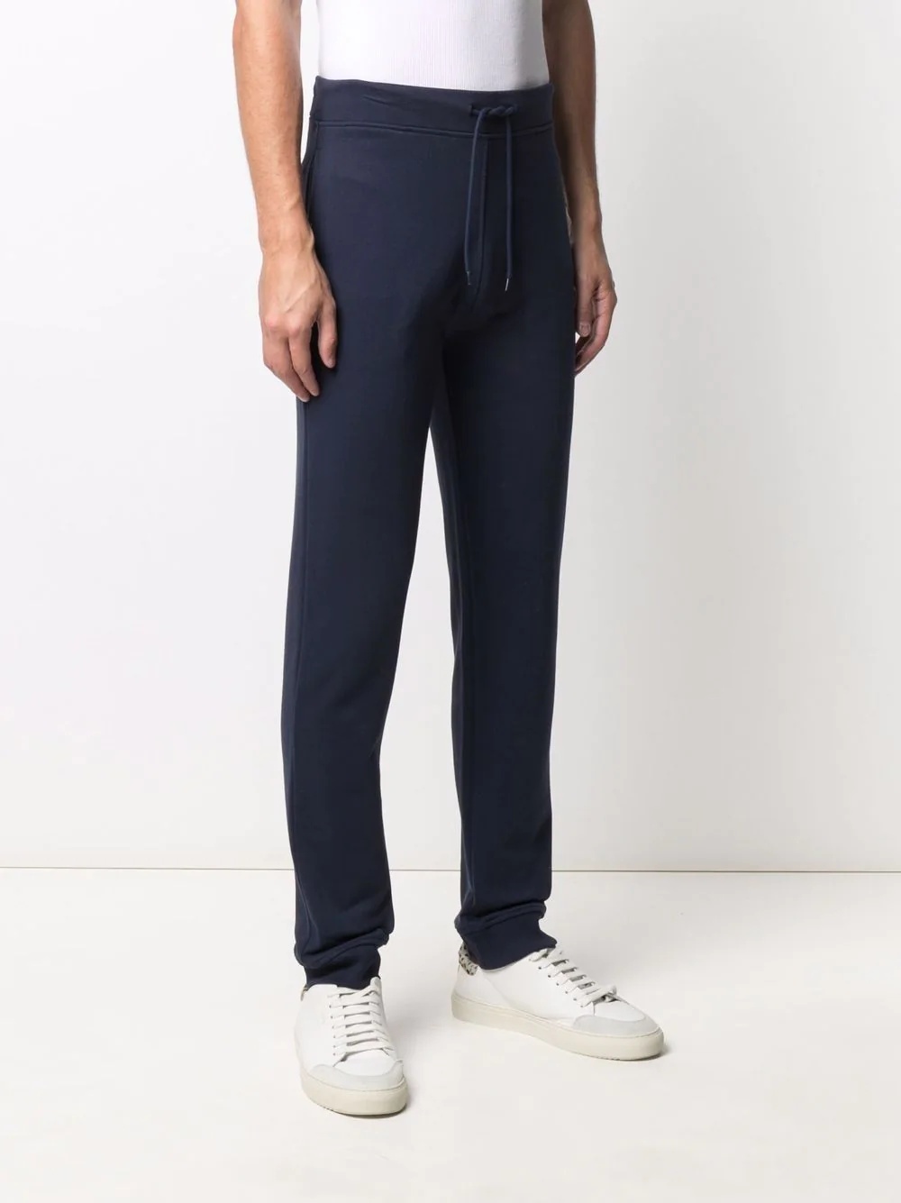 logo-print cotton track pants - 3