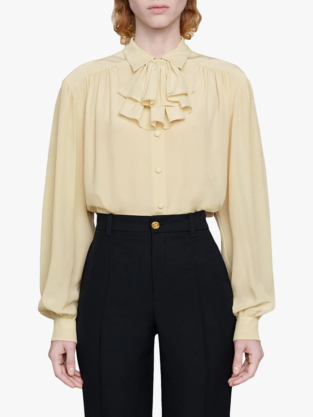 jabot-detail shirt - 3