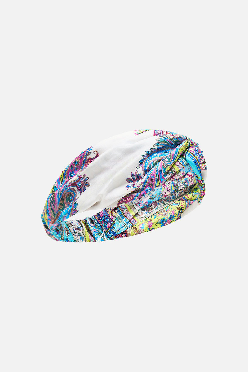CAMILLA WOVEN TWIST HEADBAND outlook