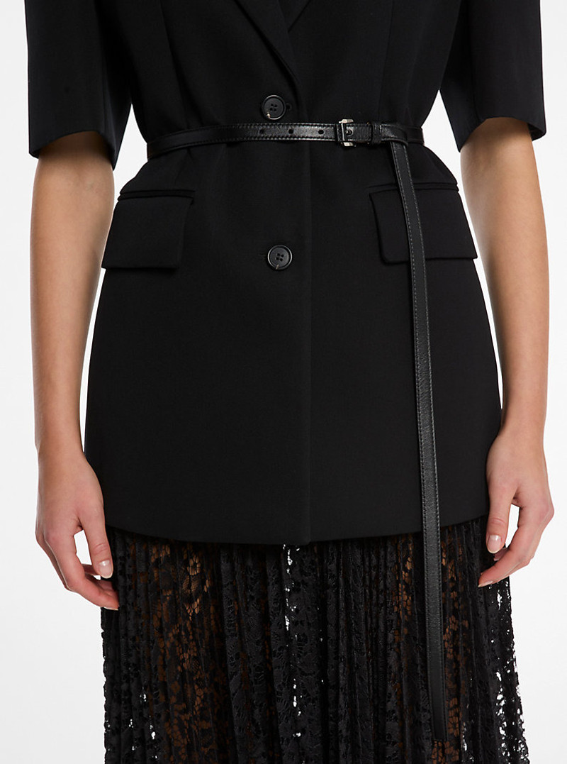 MICHAEL KORS COLLECTION Carolyn Leather Belt outlook