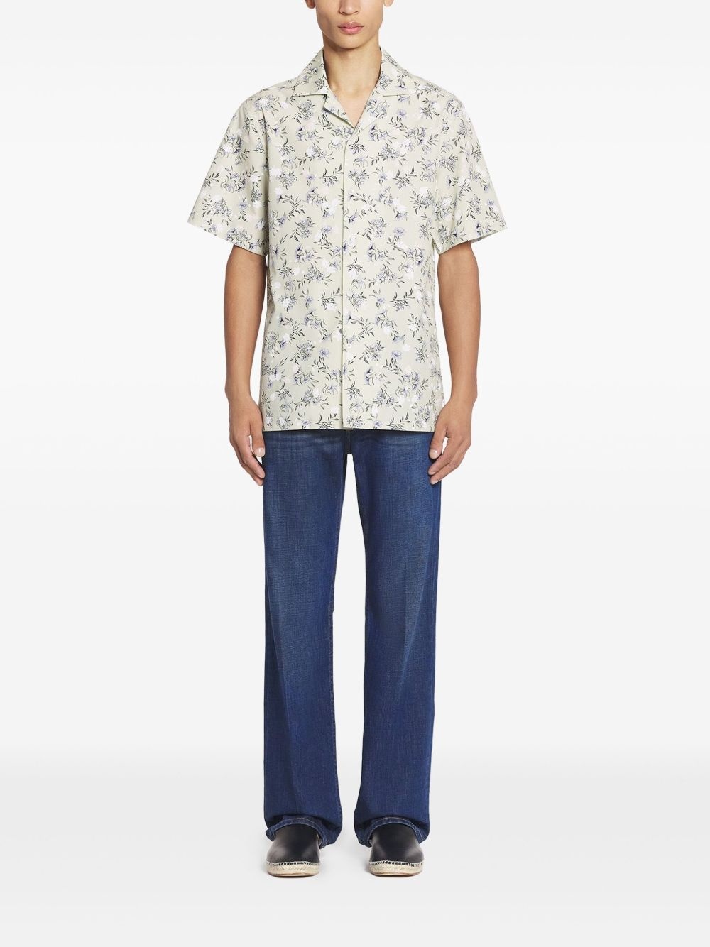 FLORAL-PRINT SHIRT - 4
