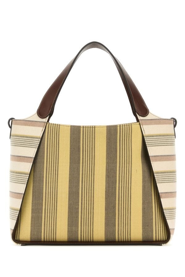 ハンドバッグ STELLA MCCARTNEY PRINTED FABRIC STELLA LOGO HANDBAG Stella Mccartney Printed Fabric Stella Logo Handbag In