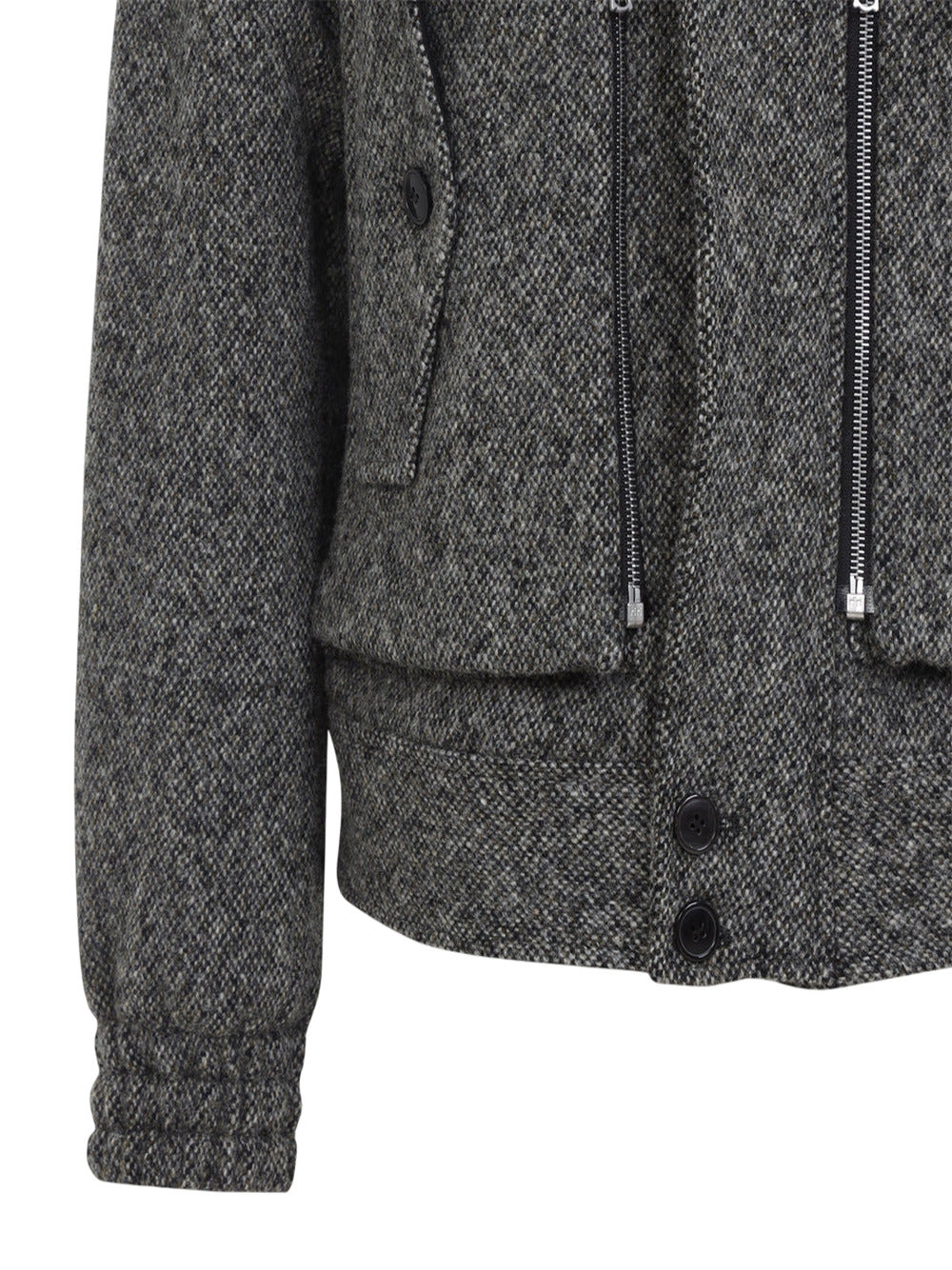 Dries Van Noten Men Gray Wool Venezia Jacket - 3