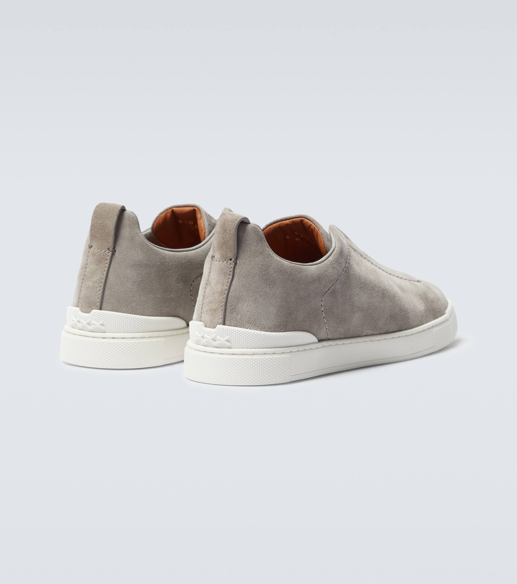 Triple Stitch suede sneakers - 6
