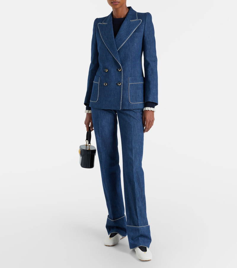 Valentino Rythmika perforated leather ballet flats outlook