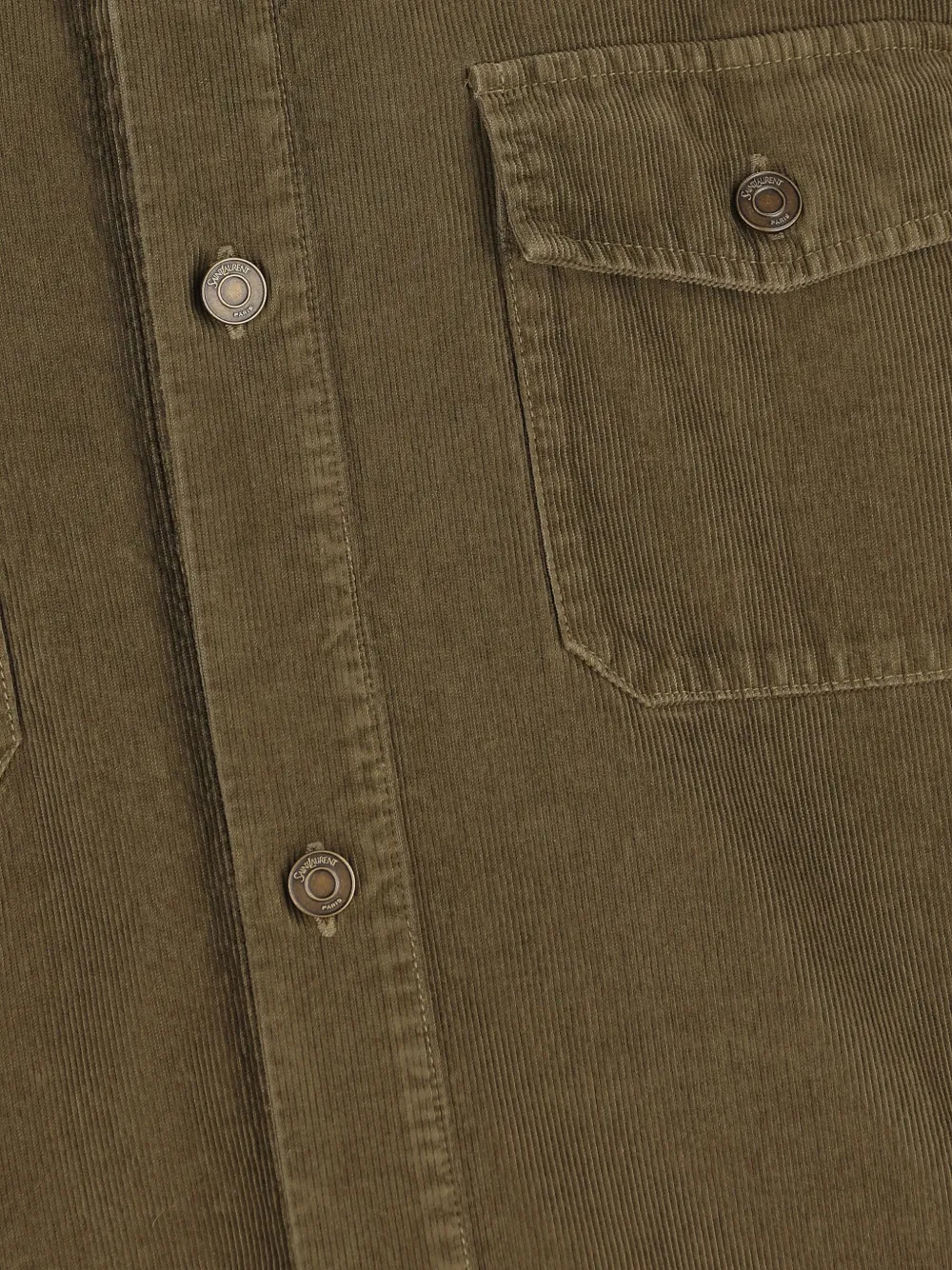 SAINT LAURENT - Men DB Long Overshirt - 4