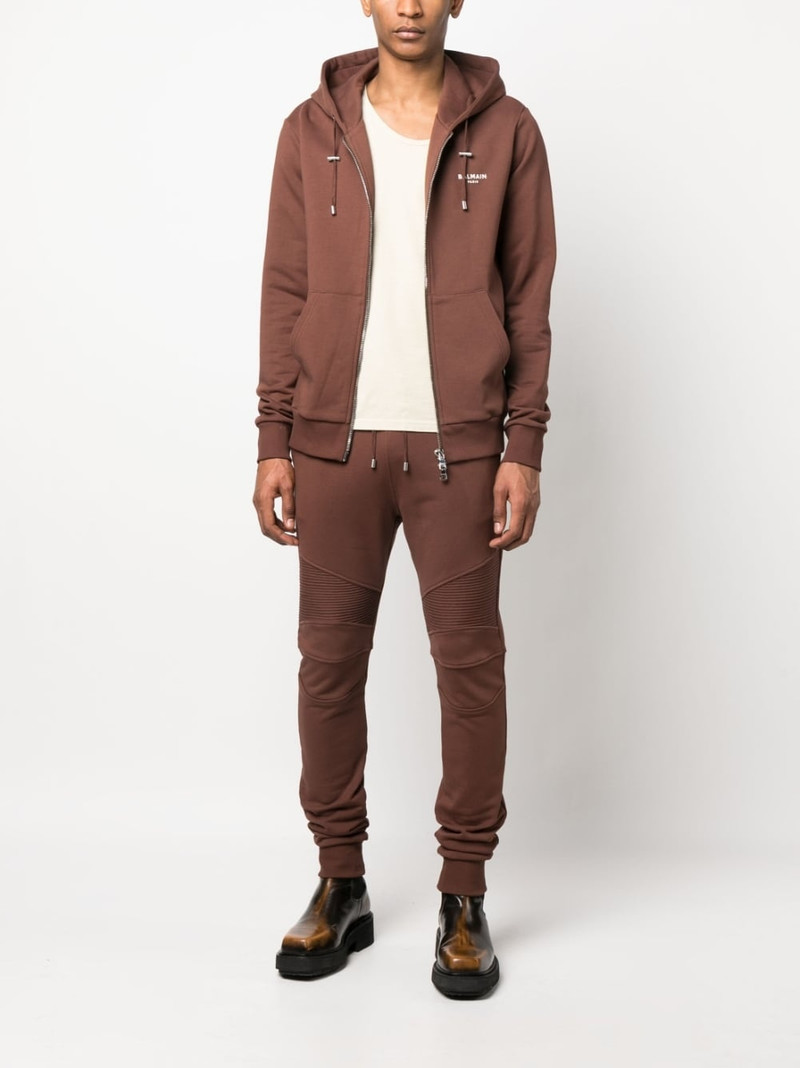 Balmain logo-print track pants outlook