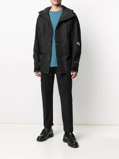 The North Face embroidered-logo hooded jacket outlook