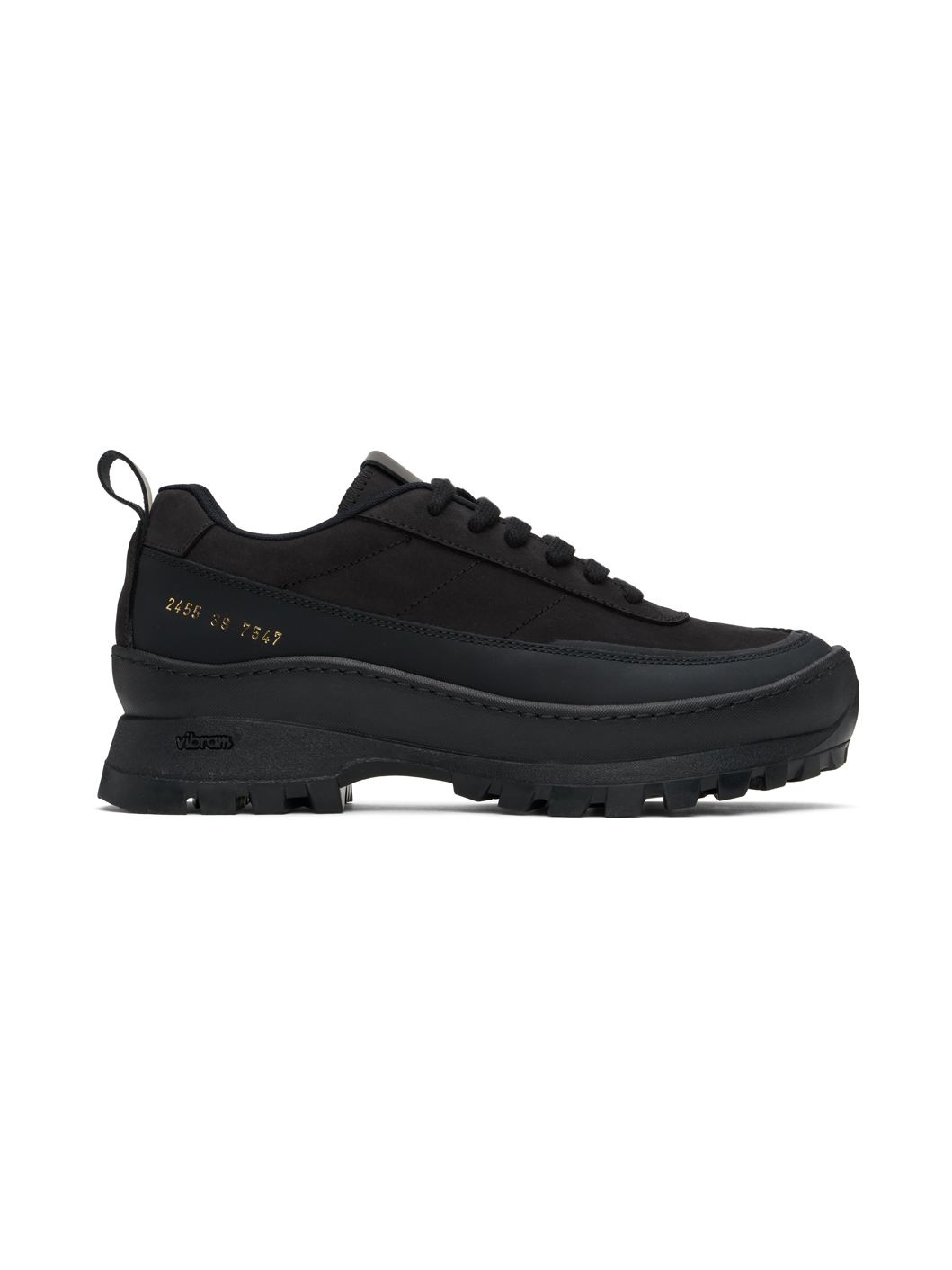 Black Track Hiker Sneakers - 1