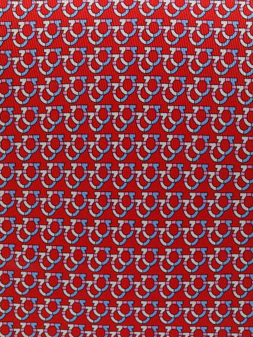 Gancini-print tie - 2