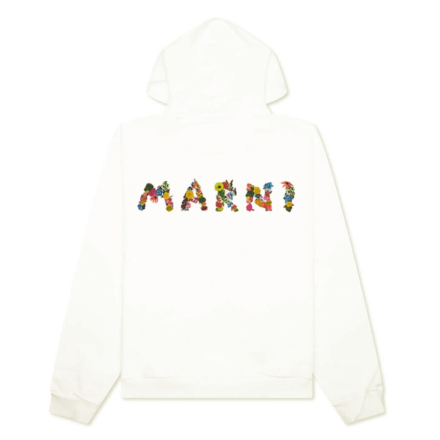 Marni Collage Bouquet Embroidered Hoodie - 6