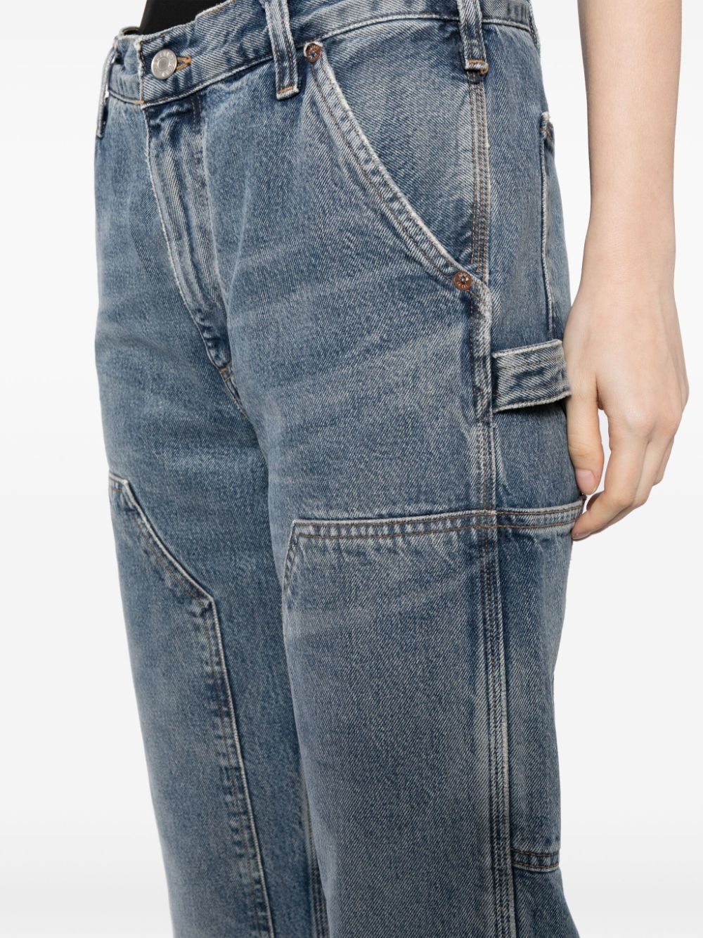 Rami high-rise straight-leg jeans - 5