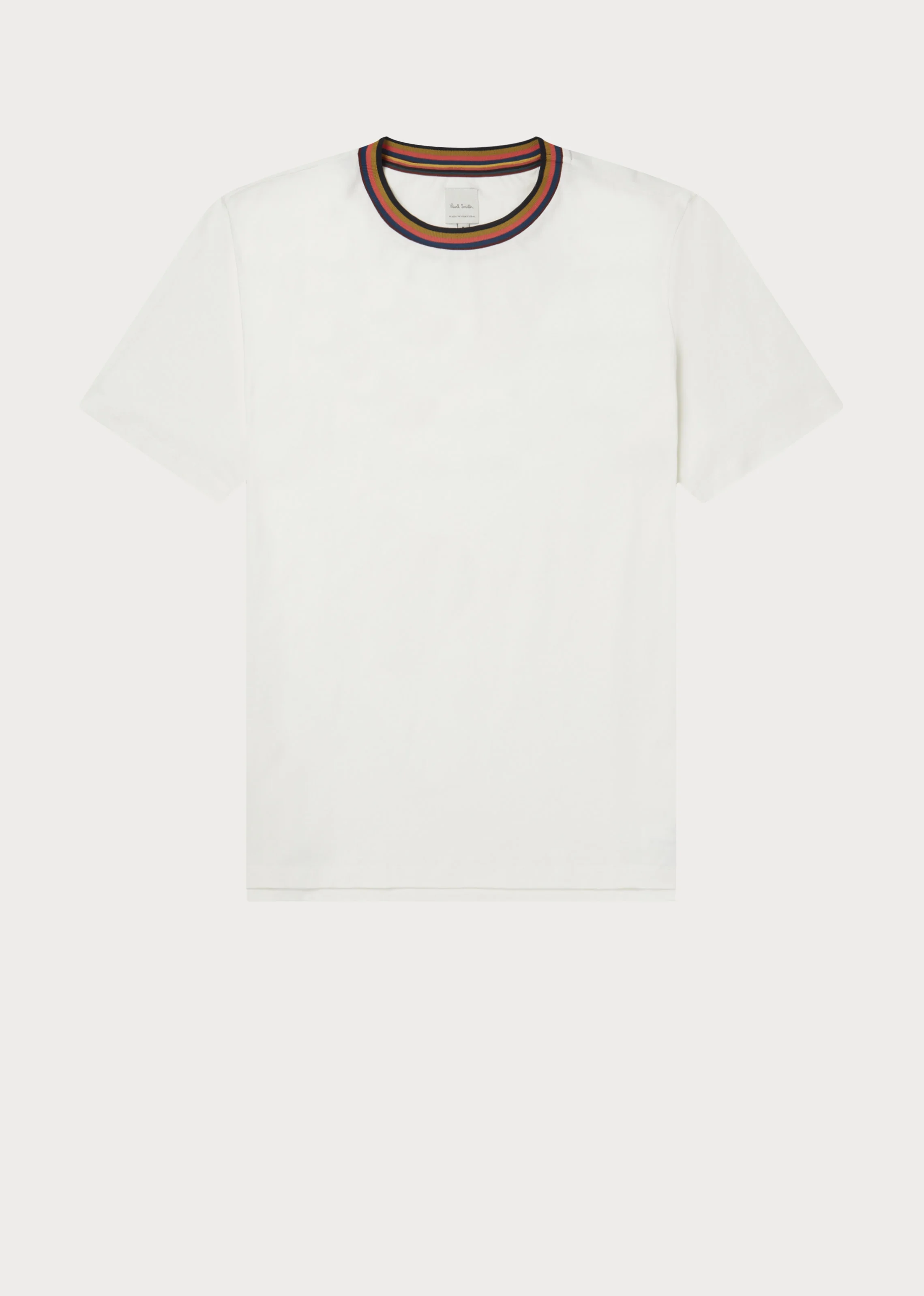 'Artist Stripe' Collar T-Shirt - 1