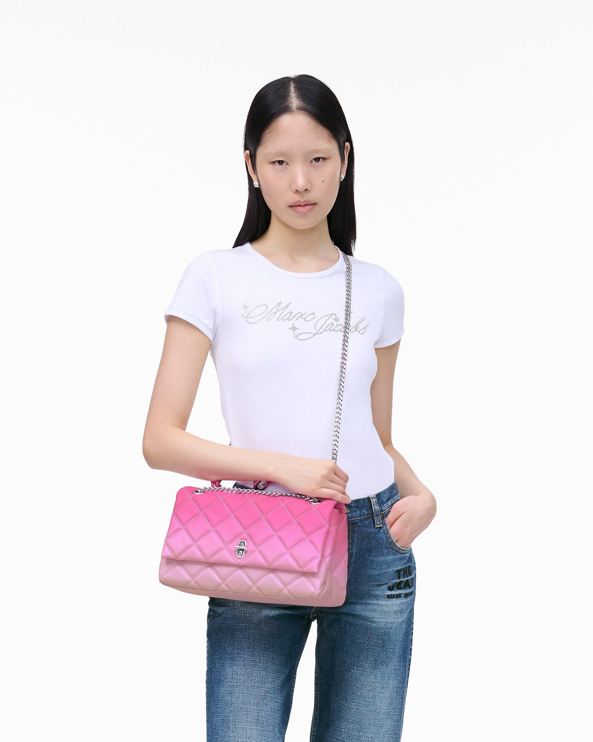 THE QUILTED OMBRE DUAL CONVERTIBLE SHOULDER BAG - 8