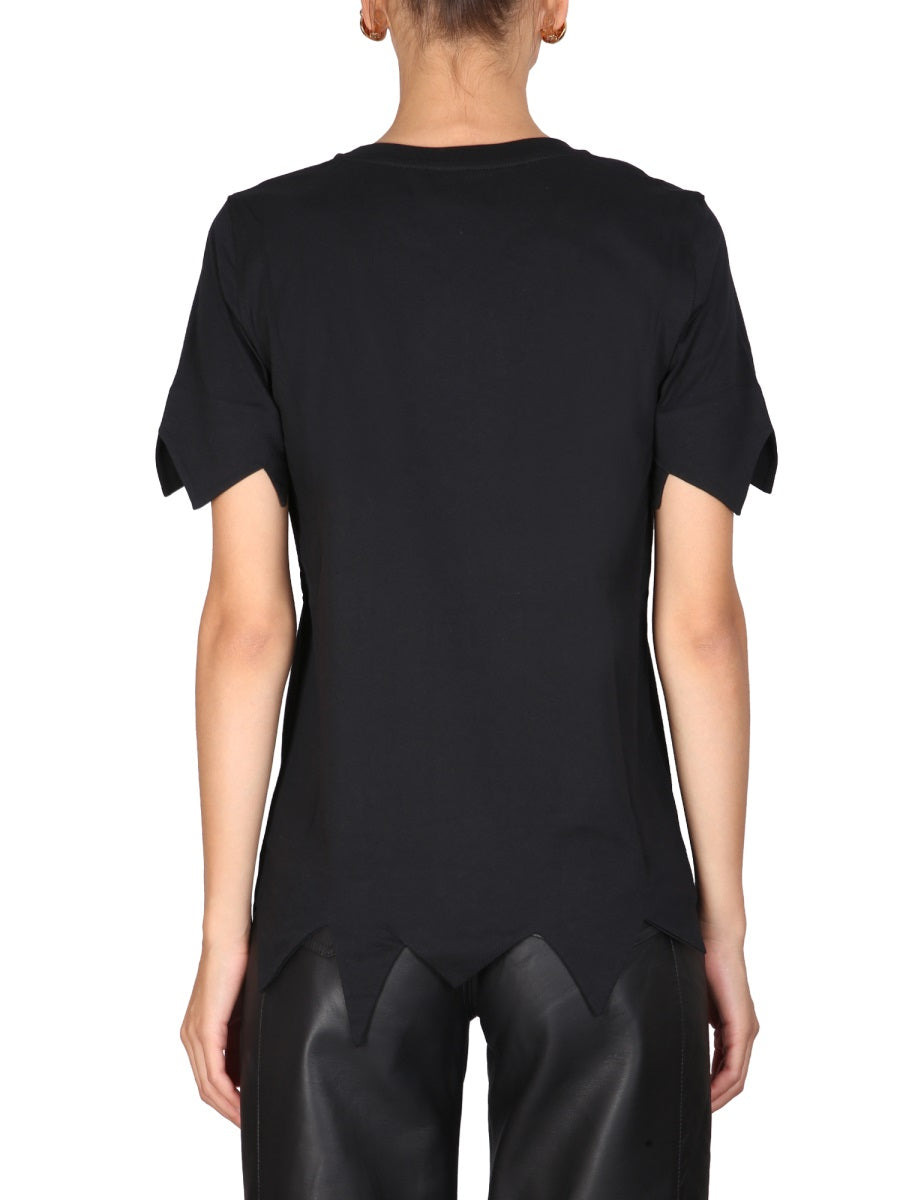 Moschino Women Flinstones Print T-Shirt - 3