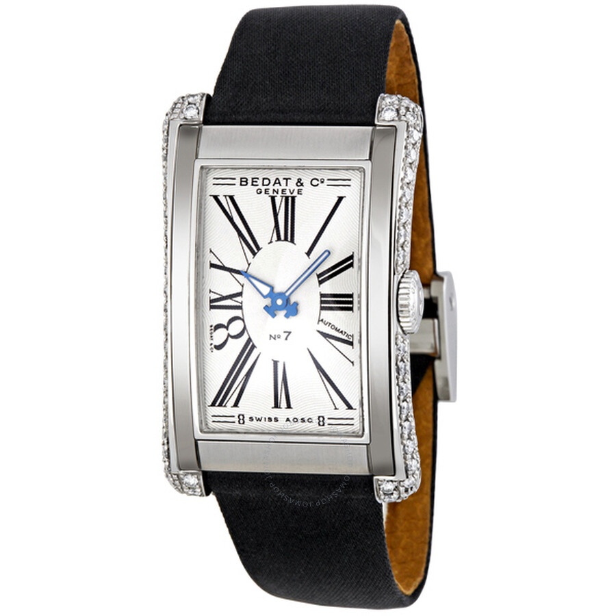 Bedat - Bedat No. 7 White Sunburst Dial Leather Strap Ladies Watch 788.030.101 - 1