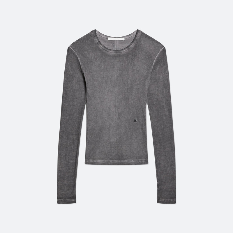 GARMENT-DYED LONG-SLEEVED TEE 1