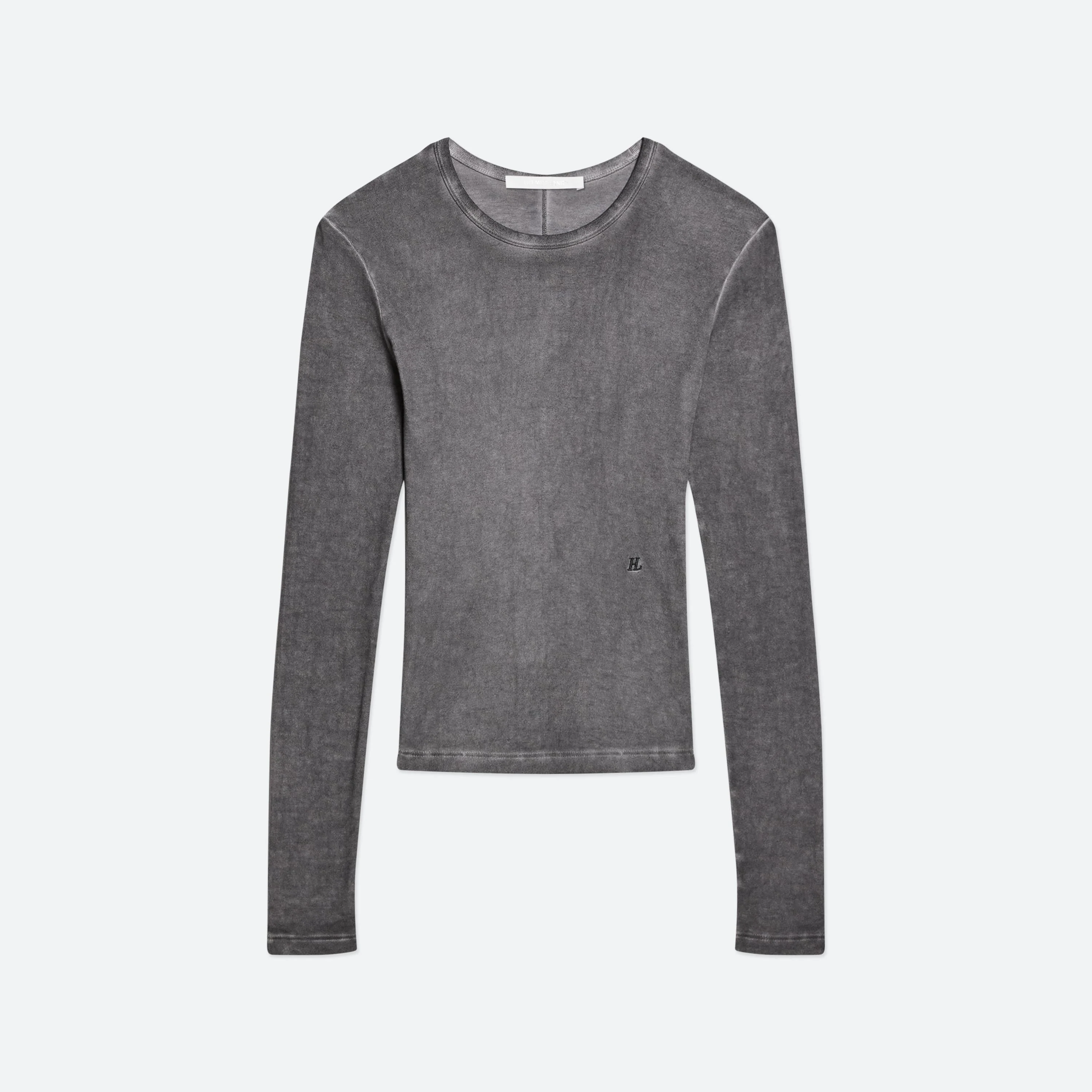 GARMENT-DYED LONG-SLEEVED TEE - 1