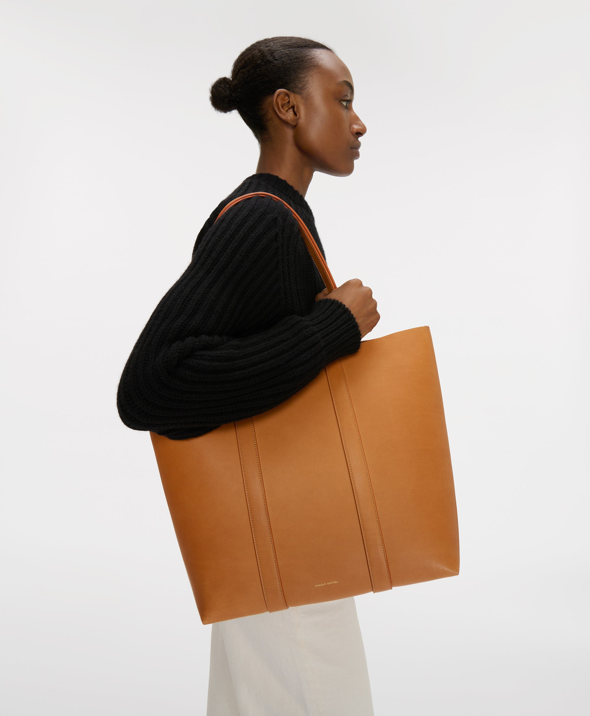 MEDIUM NORTH/SOUTH TOTE - 3