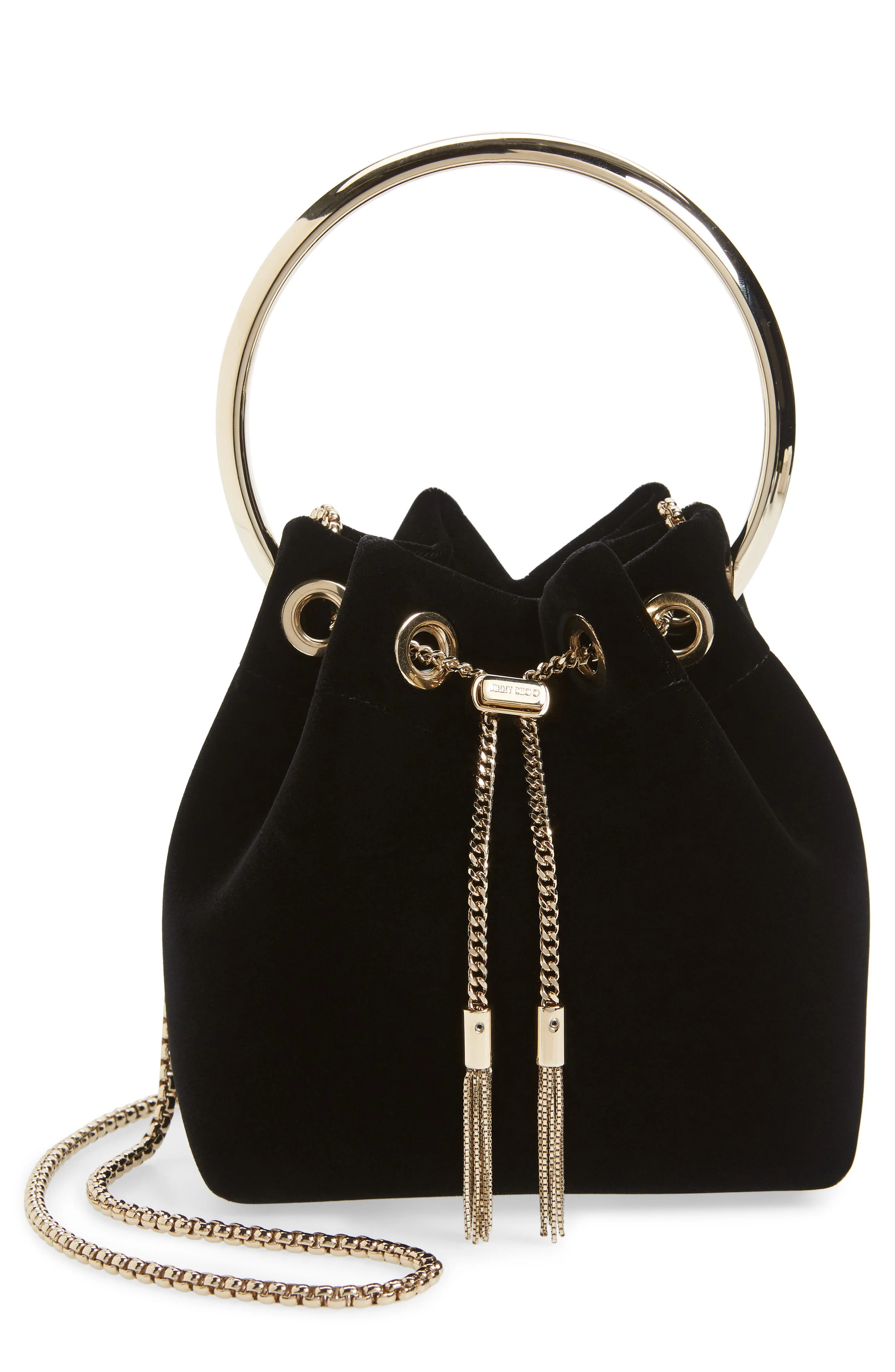 Jimmy Choo Bon Bon Bucket Bag in Black at Nordstrom - 1
