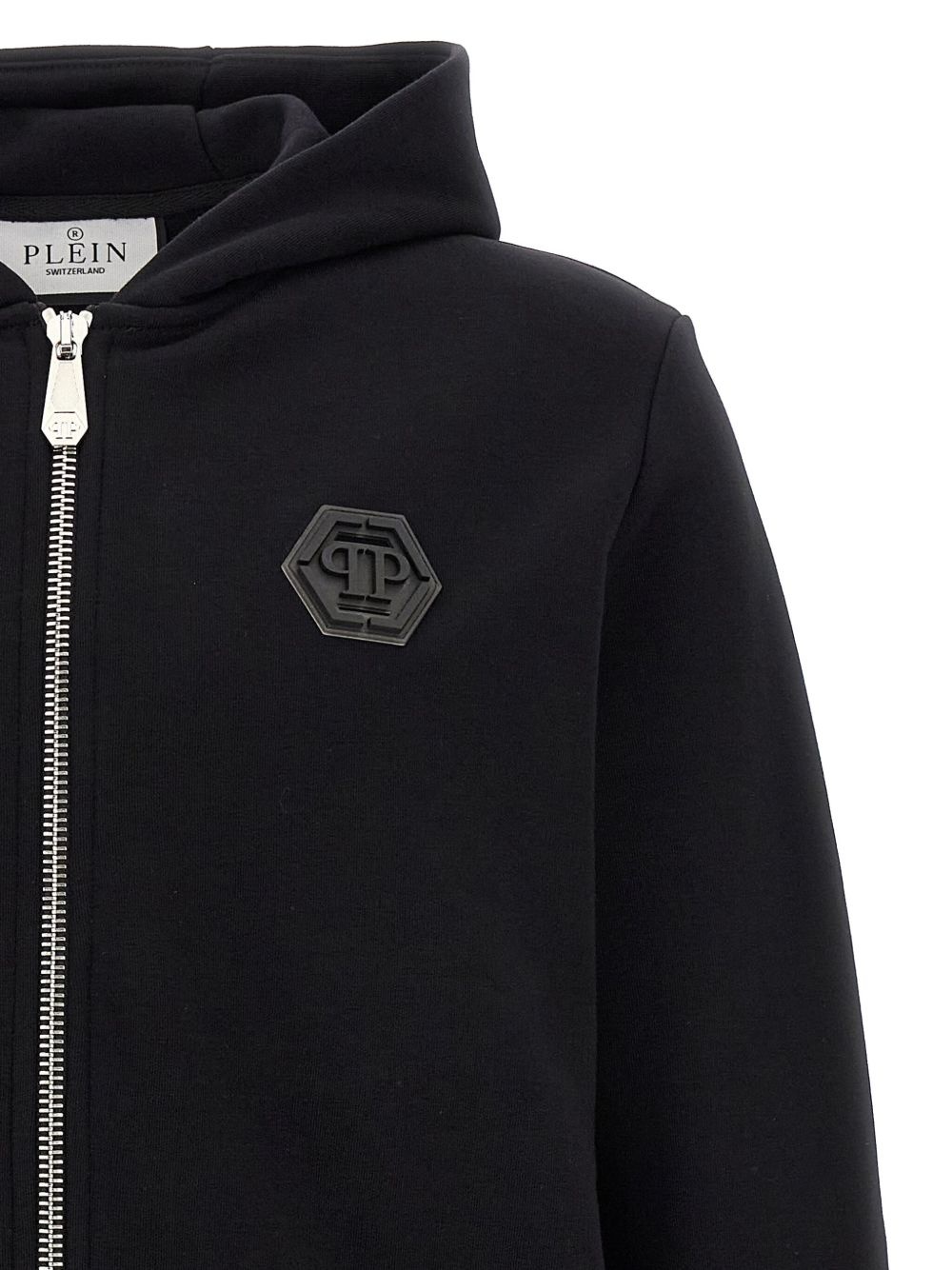 logo-patch hoodie - 3