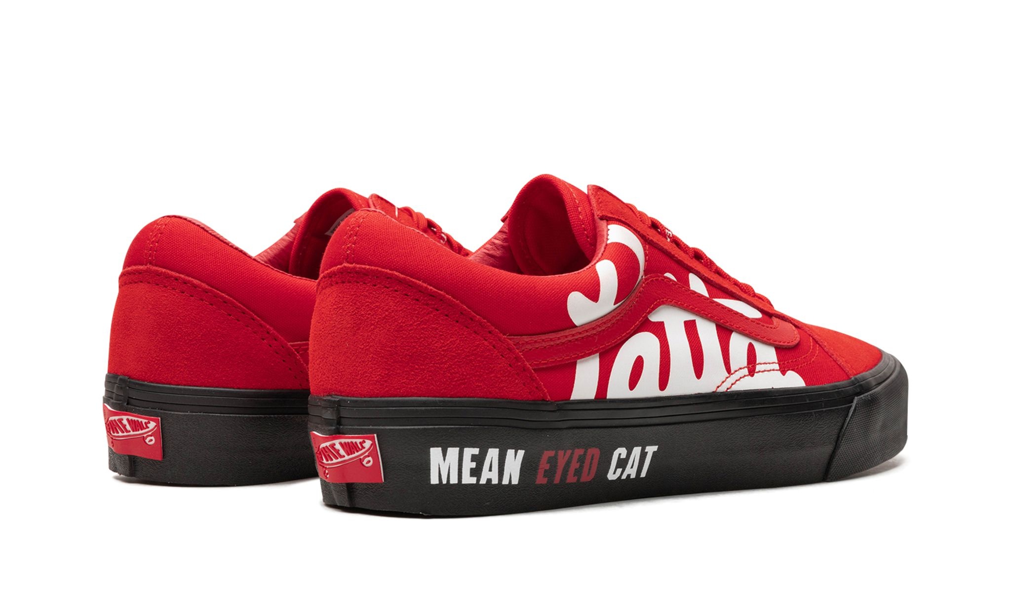 Old Skool VLT LX "Patta Mean Eyed Cat Red" - 3